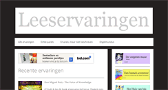 Desktop Screenshot of leeservaringen.com